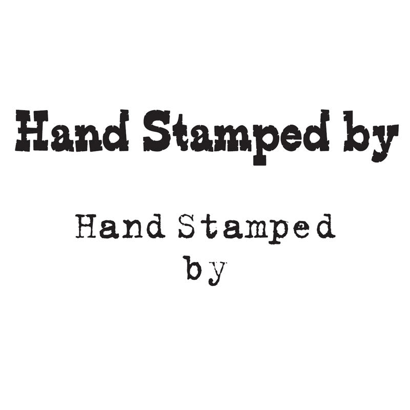 Woodware Craft Collection - Hand Stamped By