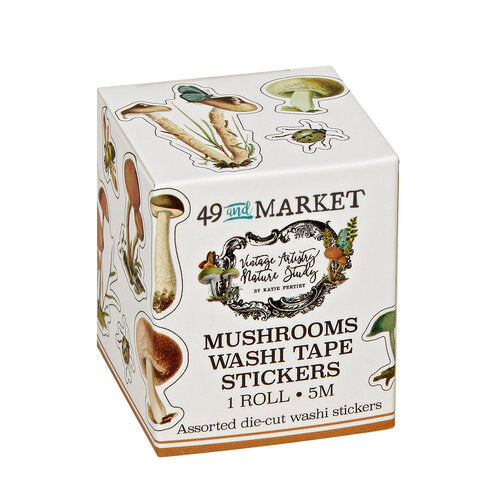 49 And Market - Mushrooms Washi Tape Stickers