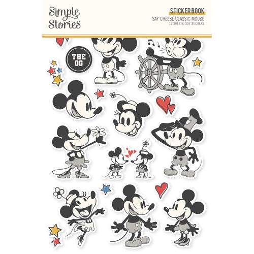 Simple Stories - Limited Edition Say Cheese Classic Mouse Sticker Book