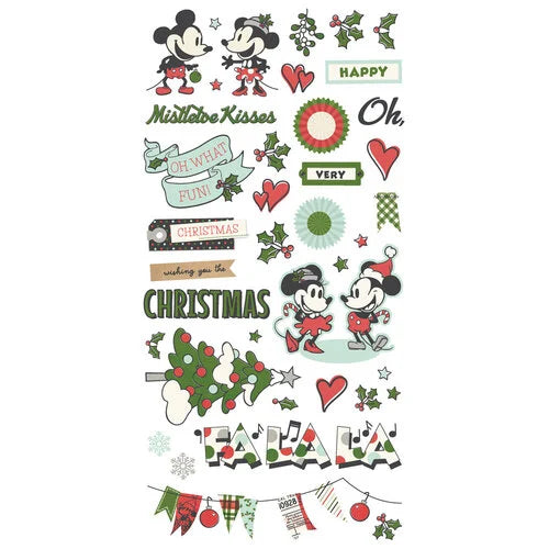 Simple Stories - Say Cheese Classic Mouse Christmas Card Kit