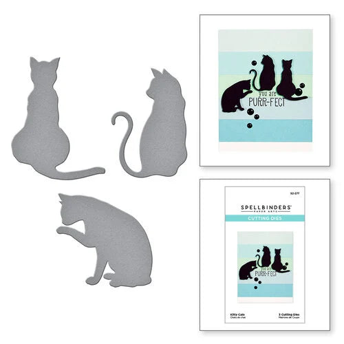 Spellbinders Paper Arts - Cutting Dies - Kitty Cats