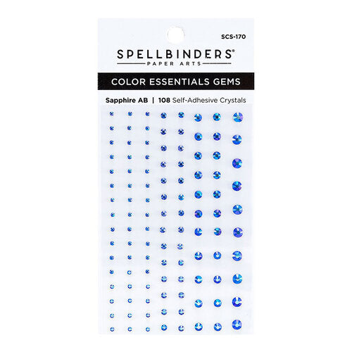 Spellbinders- Paper Arts - Colour Essentials Gems -Sapphire