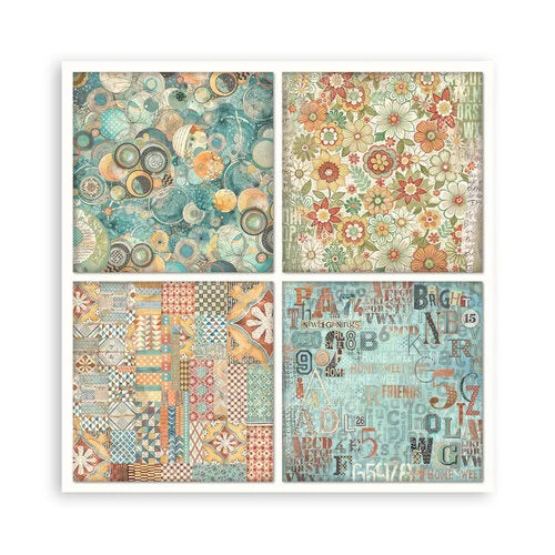 Stameria - Furry Friends 12" x 12" Maxi Pad