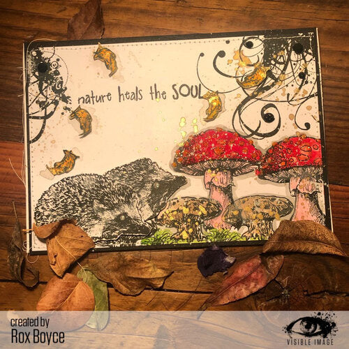 Visible Image clear stamps -Totally Toadstools