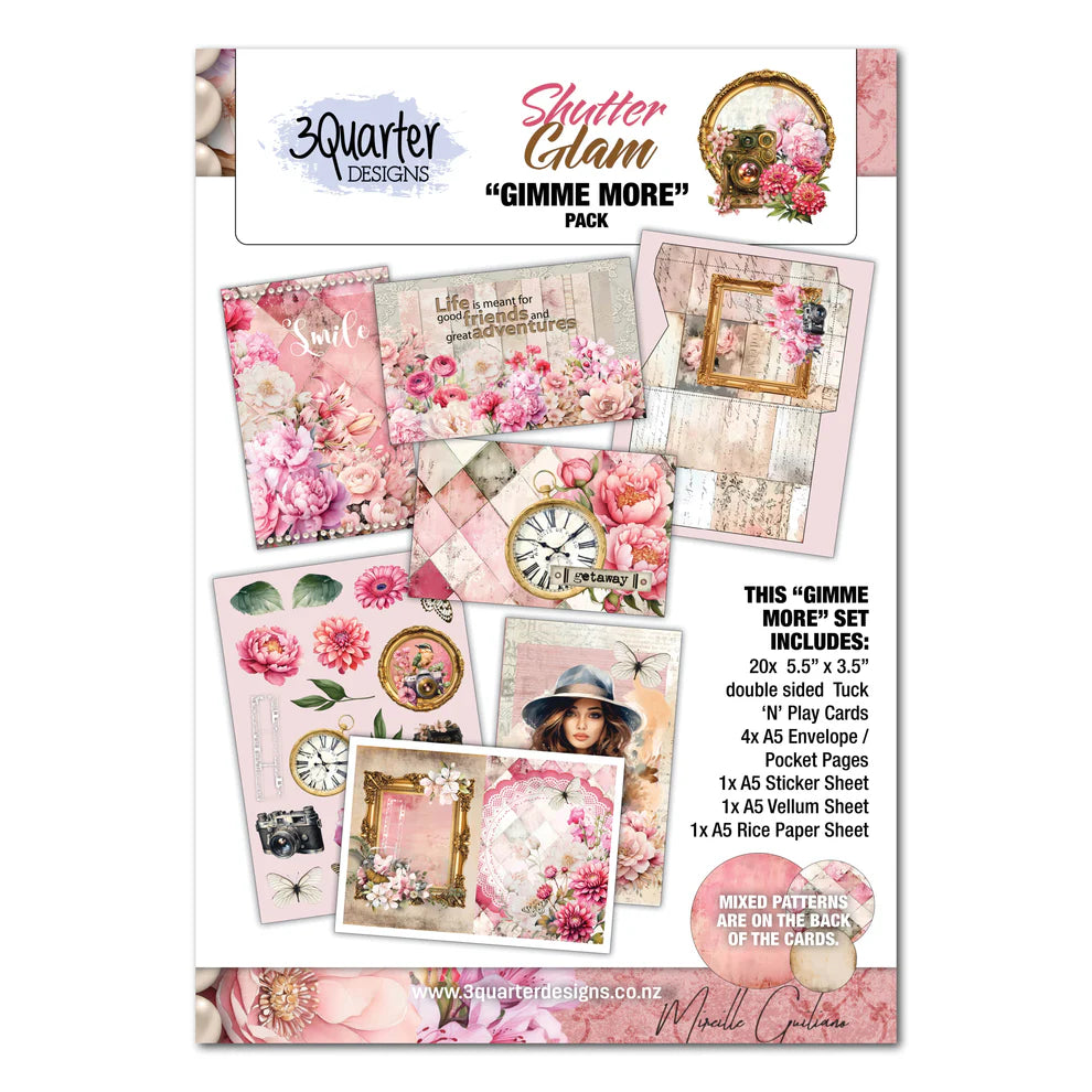 3 Quarter Designs - Shutter Glam Gimme More Pack