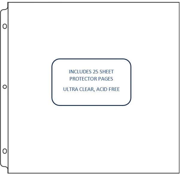 Scrapbooking Album Refills Standard 12 x 12 (25pc)