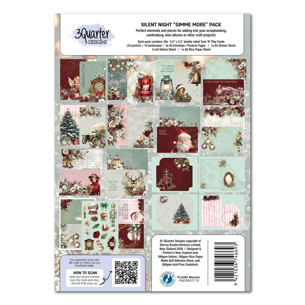 3 Quarter Designs - Silent Night Gimme More Pack