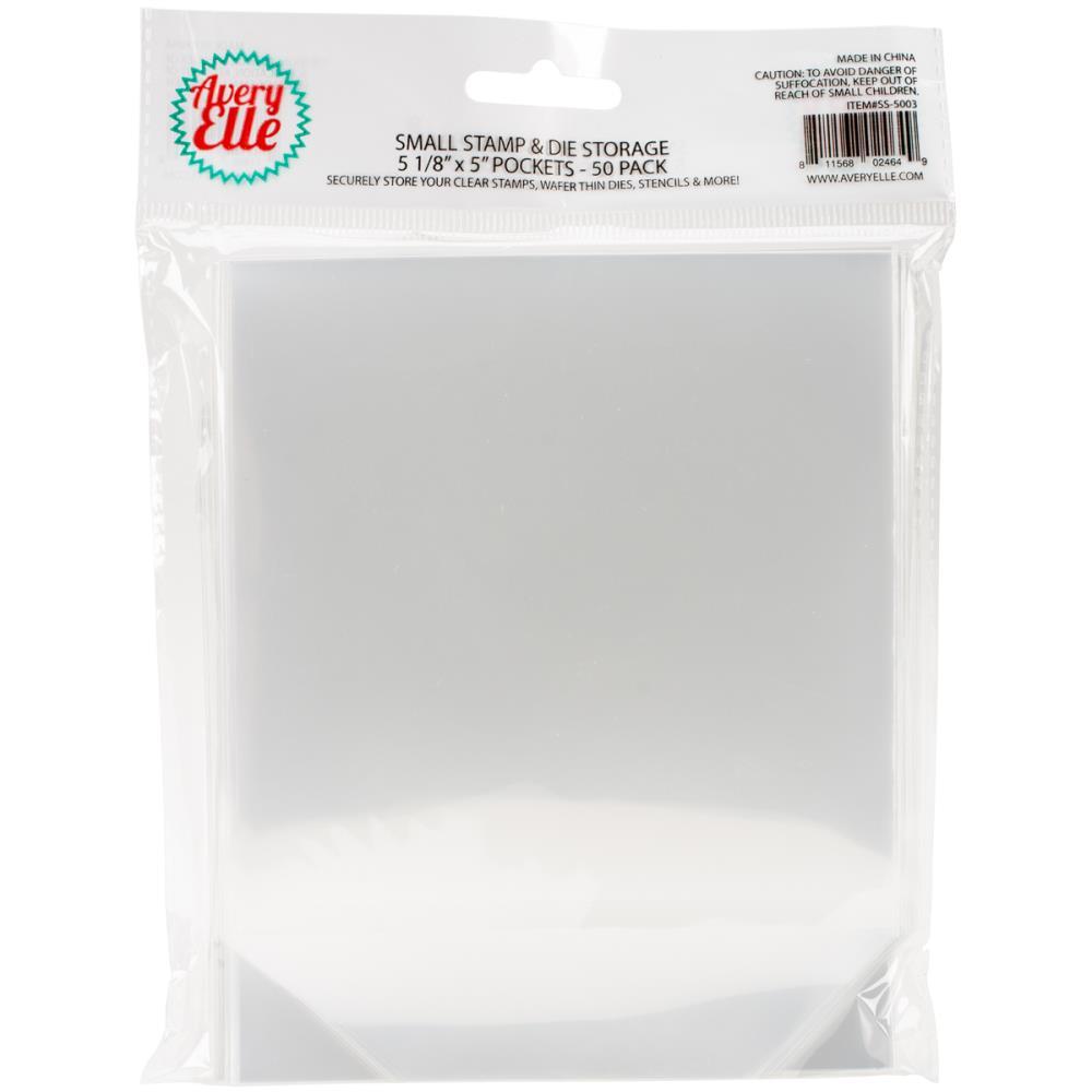 Avery Elle - Small Stamp & Dies Storage Pockets 50pack
