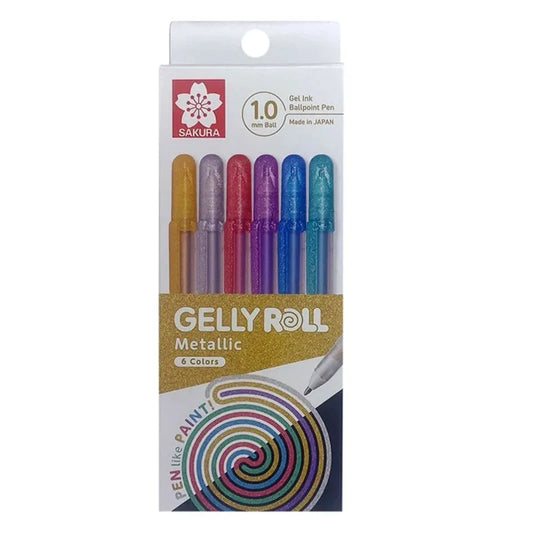 Sakura Gelly Roll - Metallic 6pc