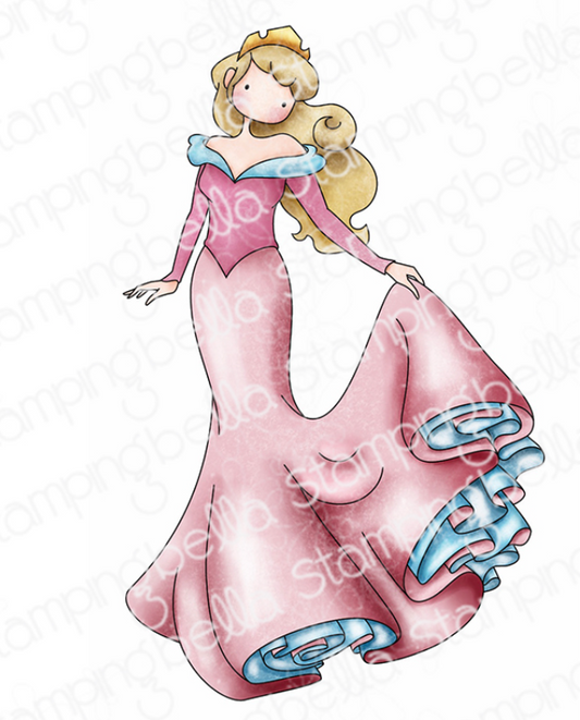 Stamping Bella - Cling Stamps - Uptown Girl Briar Rose
