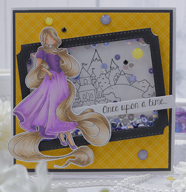 Stamping Bella - Cling Stamps - Uptown Girl Rapunzel