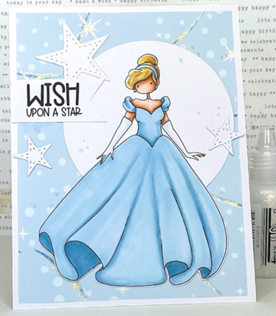Stamping Bella - Cling Stamps - Uptown Girl Cinderella