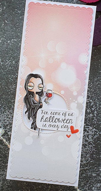 Stamping Bella - Cling Stamps - Oddball Spooky Lady