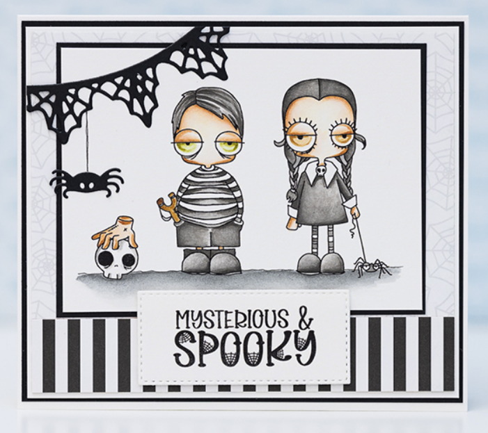 Stamping Bella - Cling Stamps - Oddball Spooky Kids