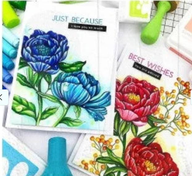 Rubber Stamps - Cling Mount - French Garden