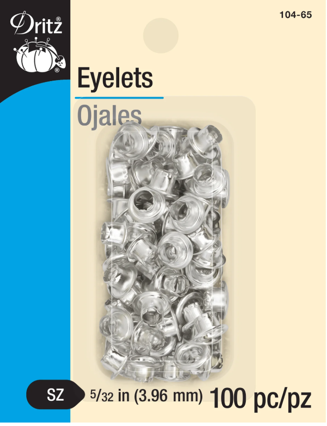 Dritz Eyelets 100Pc - Sliver