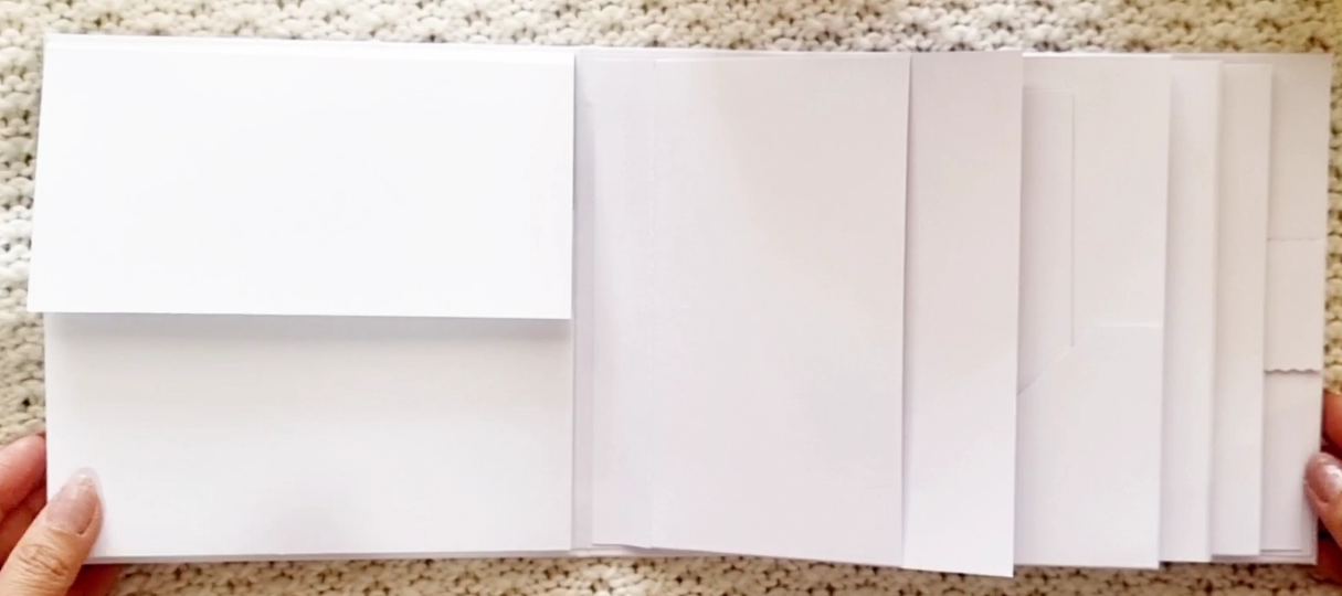 6" x 6" Blank Mini Album Kit