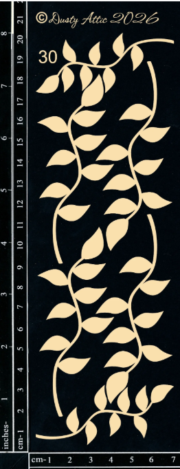 Dusty Attic - Chipboard - Foliage #30