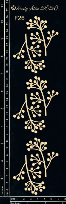 Dusty Attic - Chipboard - Foliage #26