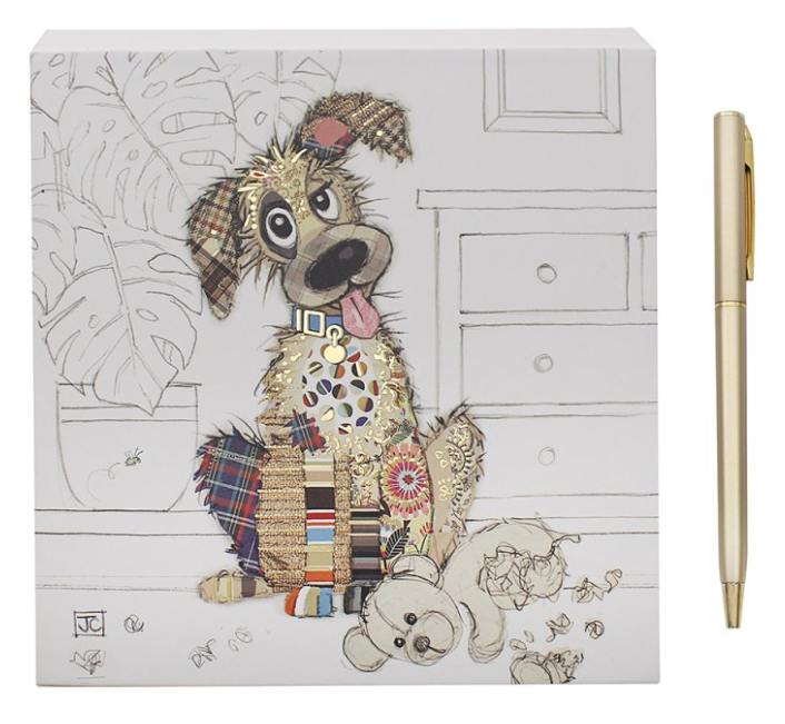 Bug Art Memo Pad & Pen Murphy Mutt