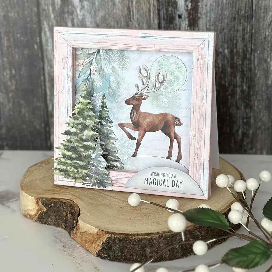 Katy Sue - Watercolour Christmas Animals - Pop Up Card Making Kit