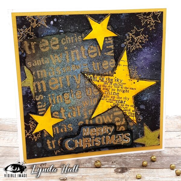 Visible Image clear stamps - Shining Star