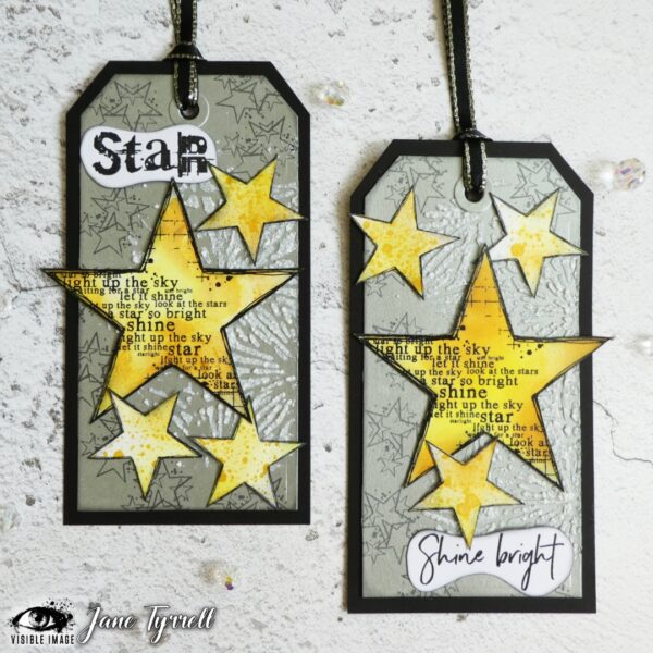 Visible Image clear stamps - Shining Star