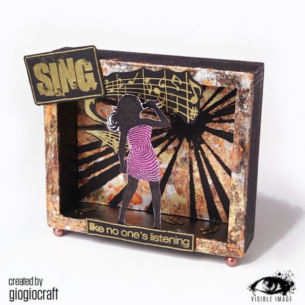 Visible Image clear stamps -Sing