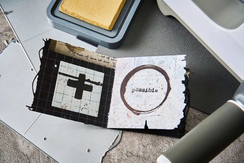 Sizzix - Thinlits Dies - Seth Apter - Mini Page Duo