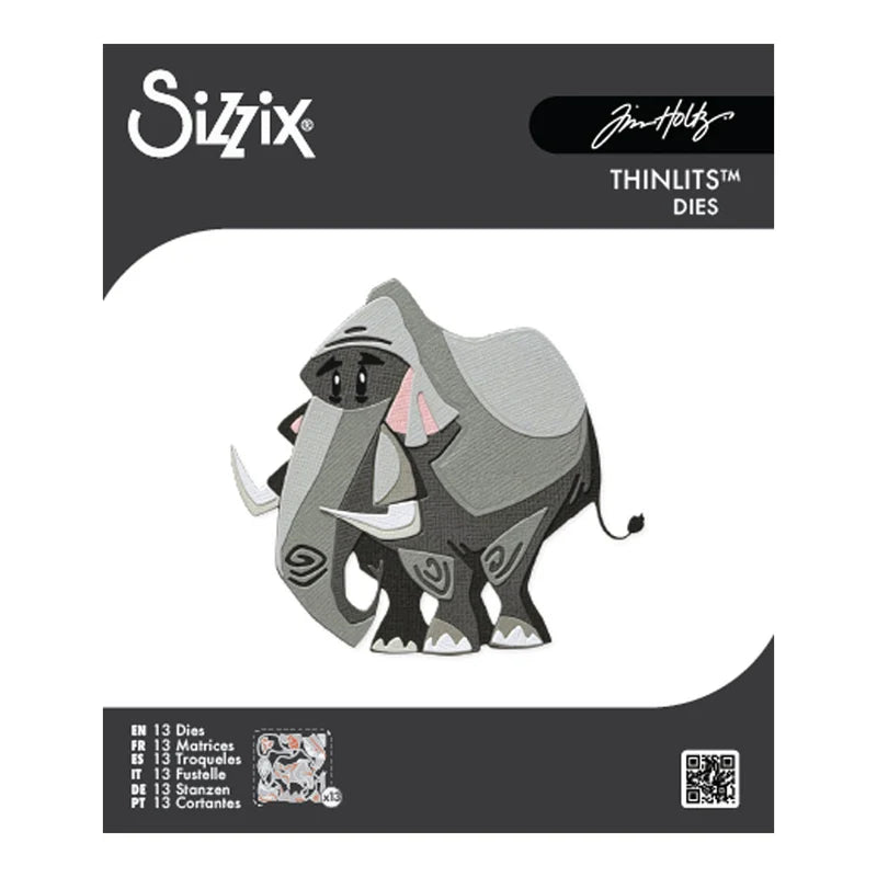 Sizzix - Thinlits Dies - Colorize Clarence Mini
