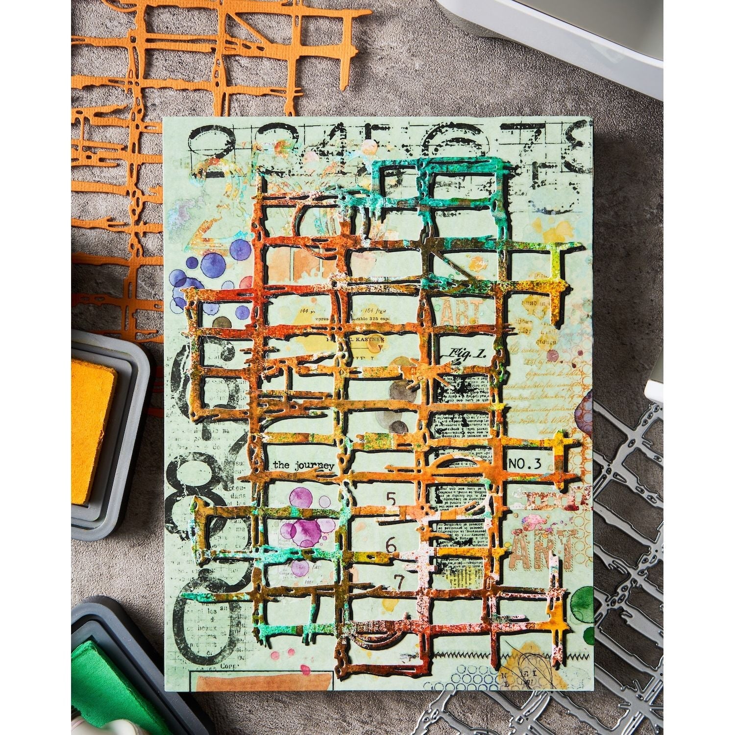 Sizzix - Thinlets Die - Seth Apter Gridiron