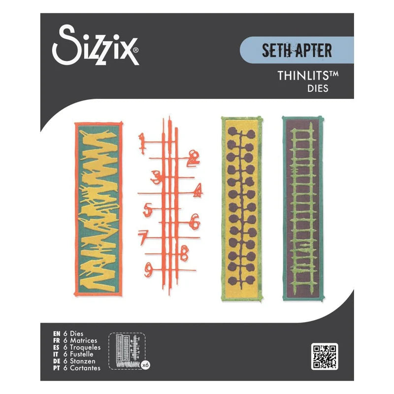 Sizzix - Thinlits Dies - Seth Apter - Stretchers