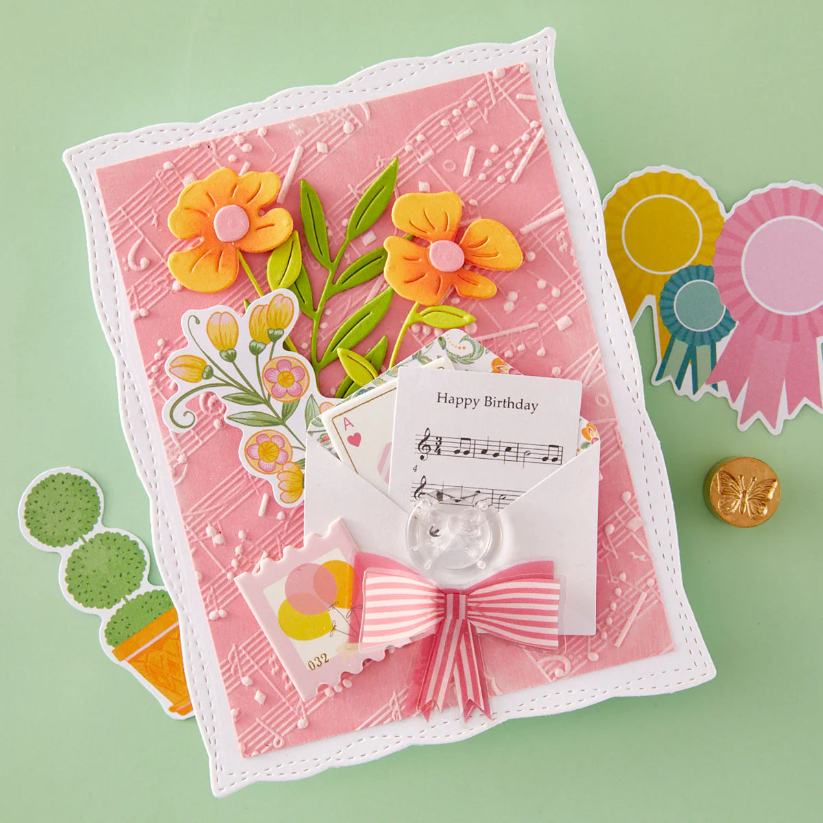 Spellbinders- Paper Arts -  Cutting Dies - Playful Stitched Panels