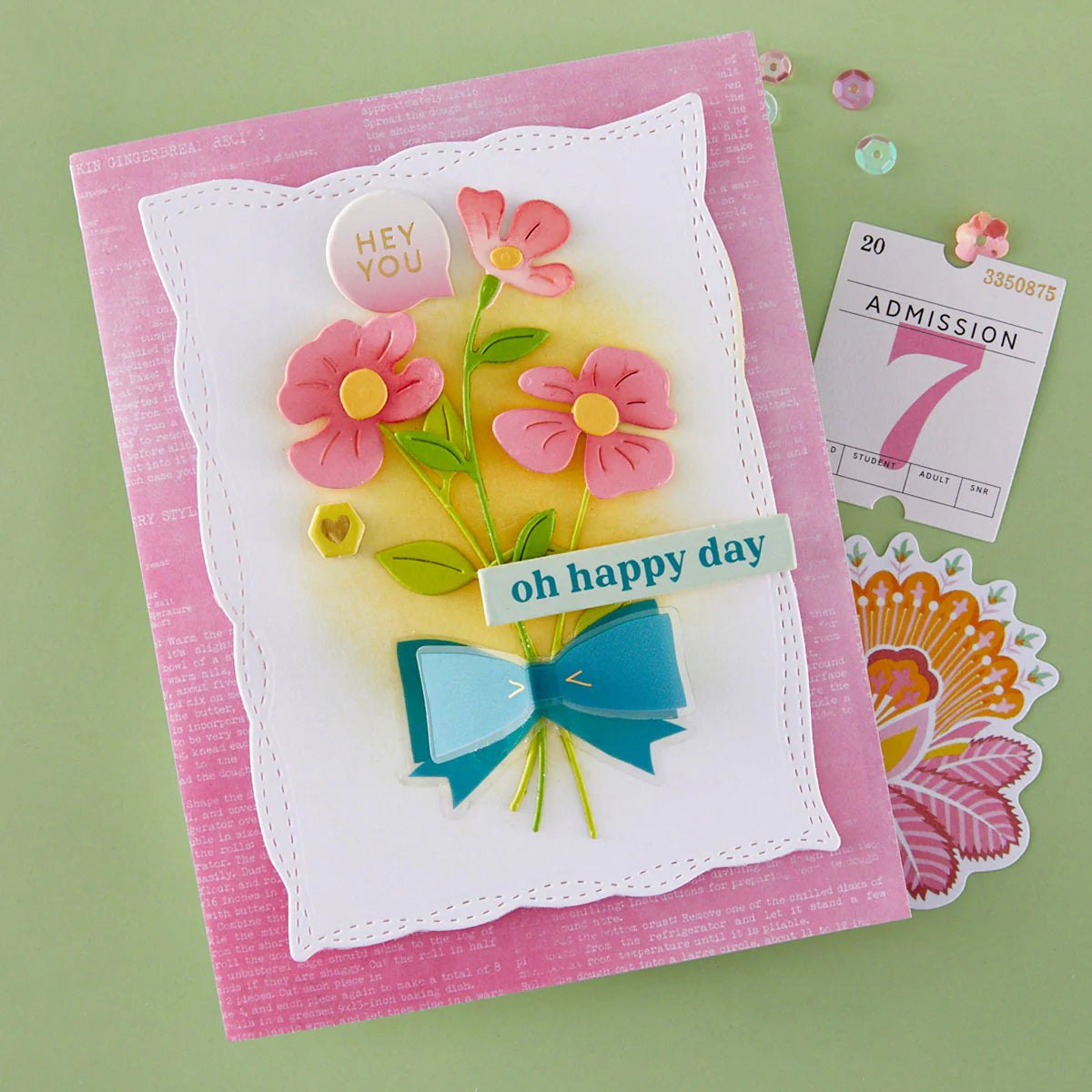 Spellbinders- Paper Arts -  Cutting Dies - Playful Stitched Panels