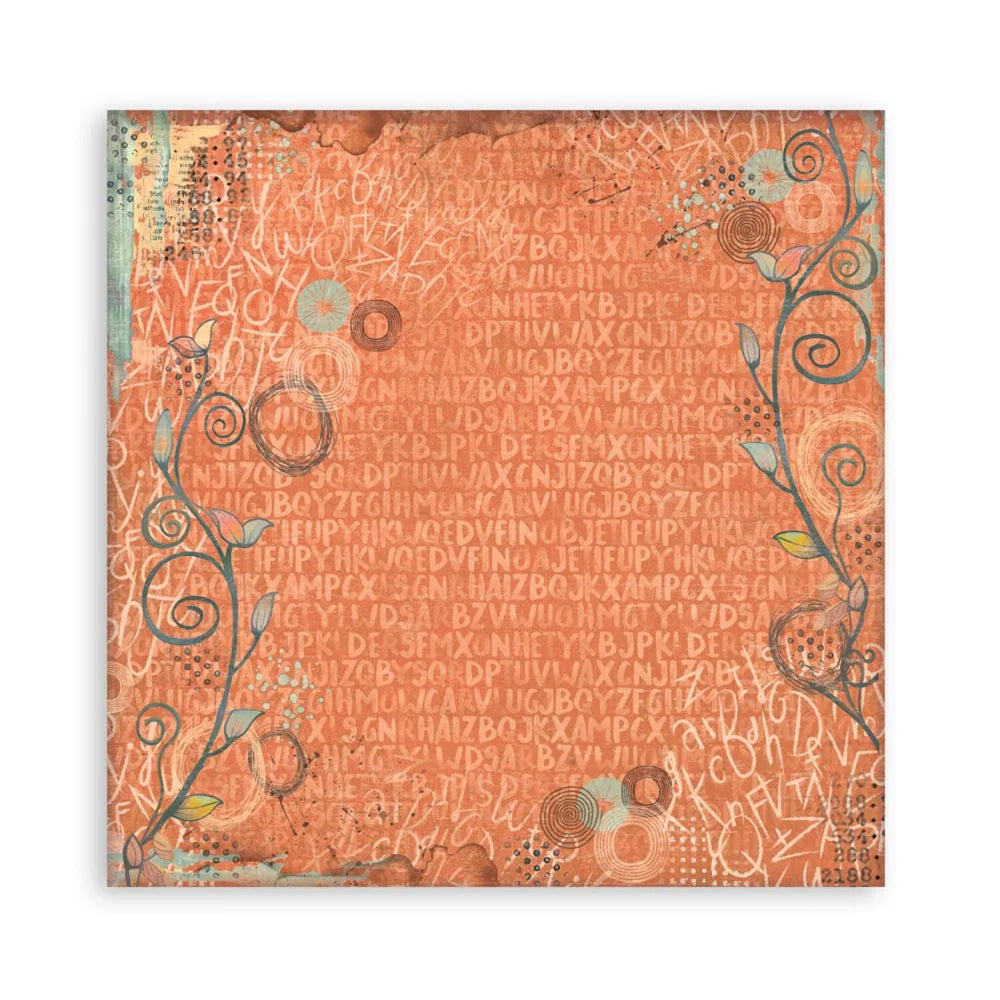 Stameria - Furry Friends 12" x 12"Backgrounds Selection