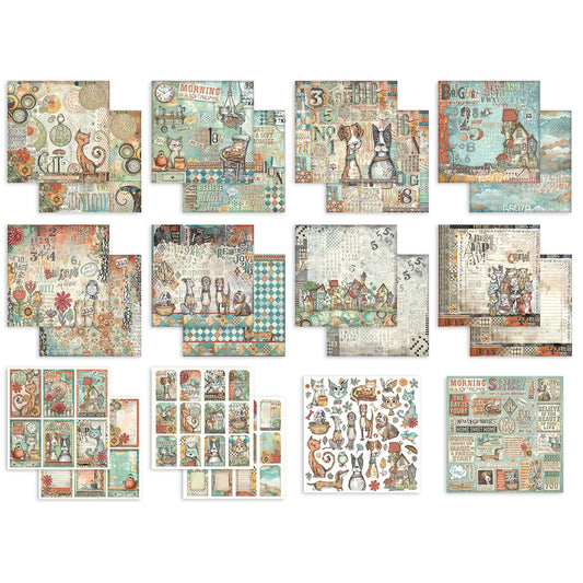 Stameria - Designer's Choice Kit - Furry Friends