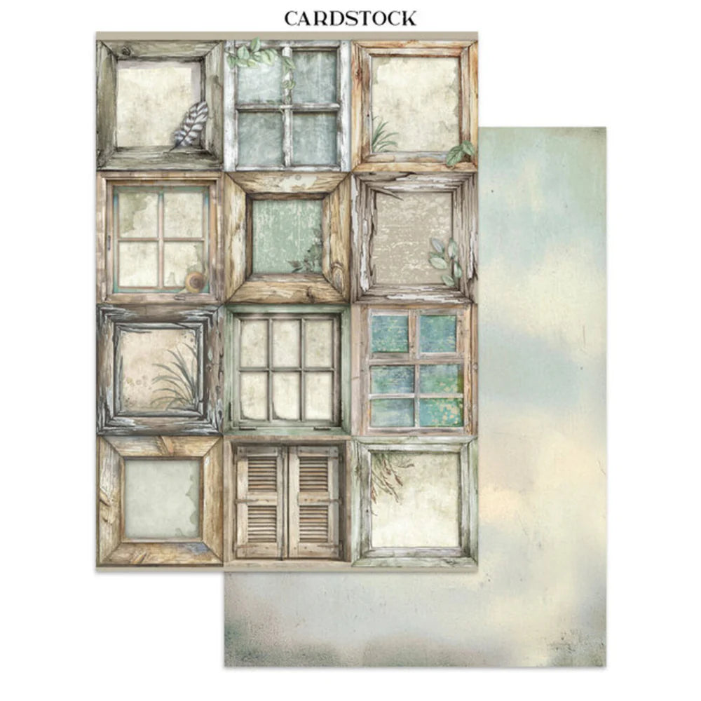 Stamperia Junk Journal Stickers, Cut-Outs & Backgrounds - Herbarium Silvae