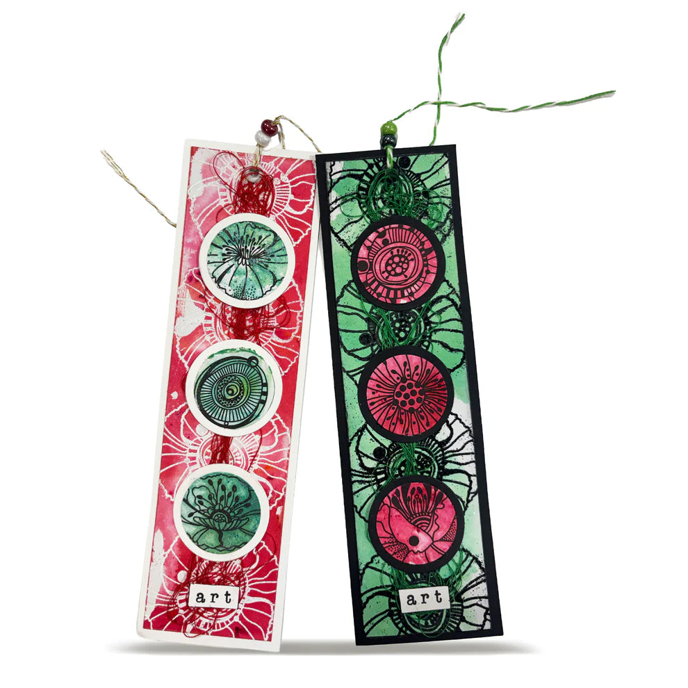 AALL & CREATE - A6 Stamps -Lovely Coquelicots #1479
