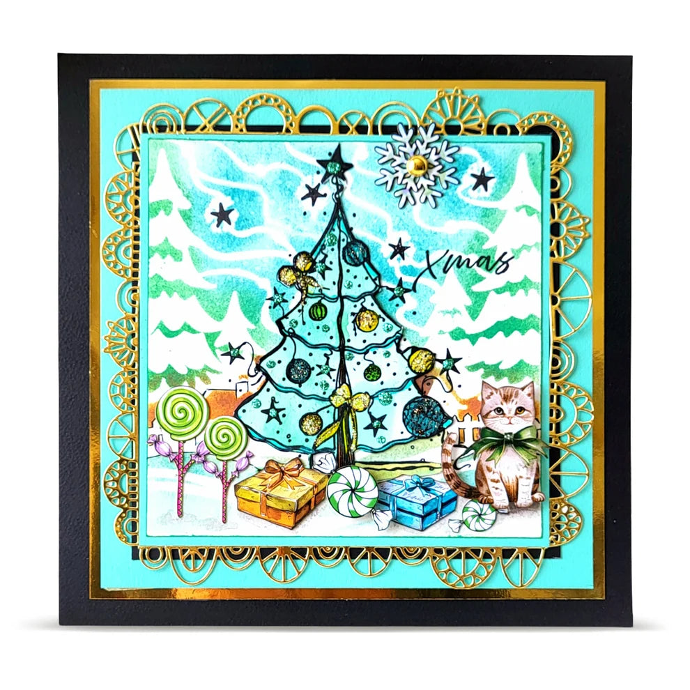 AALL & Create - Ephemera Die Cuts - Tinsel And Tidings # EP-95