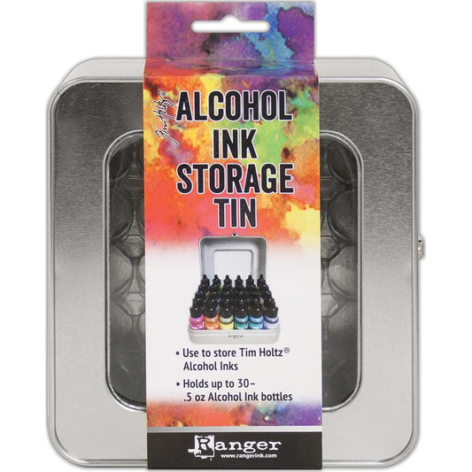 Distress -Alcohol Ink Storage Tin