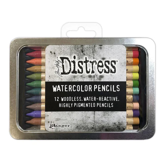 Distress Watercolour Pencils Set-4