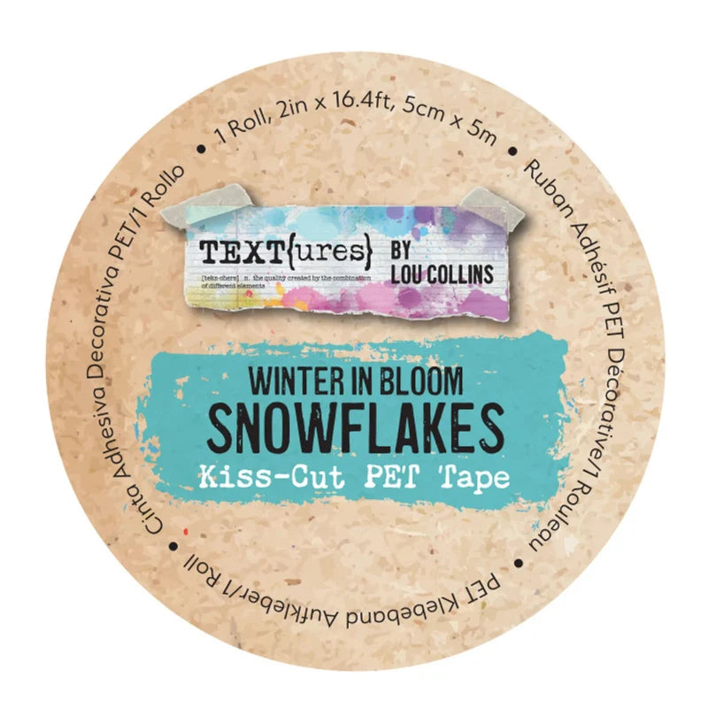 Arden Creative Studio - Winter In Bloom Snowflakes - Kiss Cut PET Tape