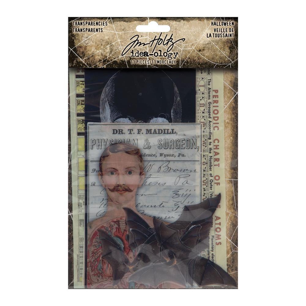 Tim Holtz Idea-ology -Transparencies - Halloween