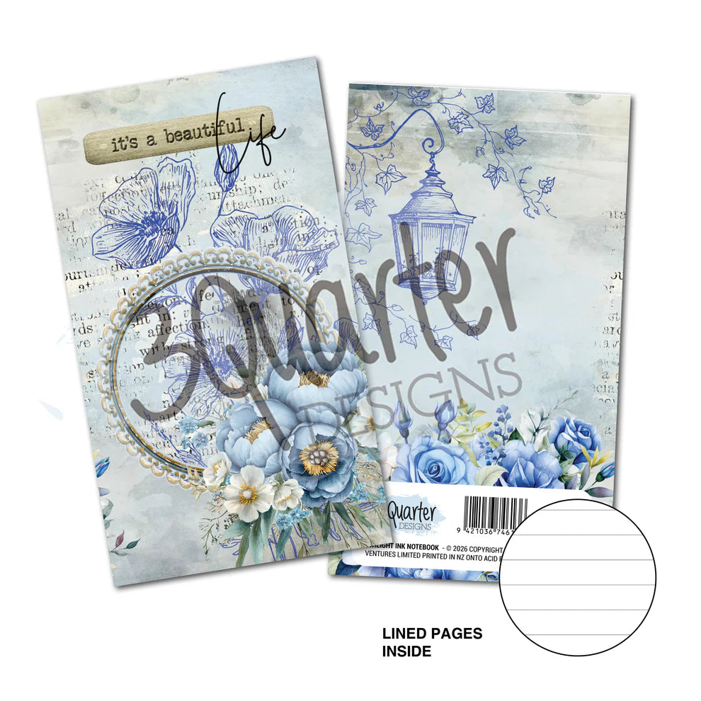 3 Quarter Designs - Mini Notebook - Twilight Ink