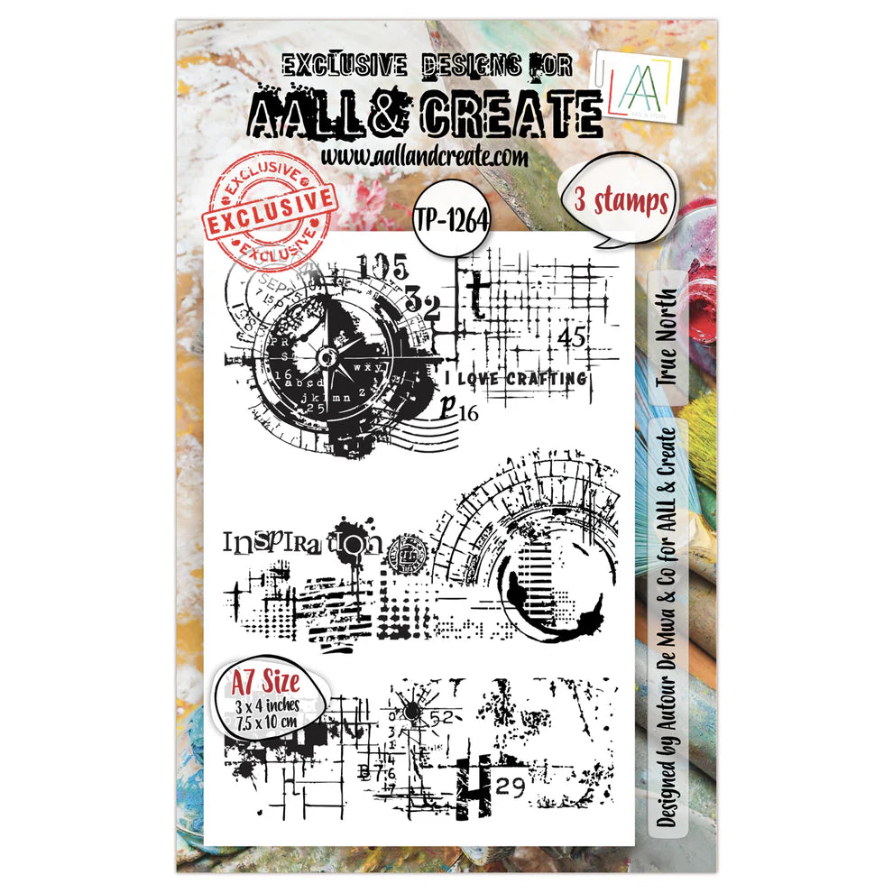 AALL & CREATE - A7 Stamps - True North #1264