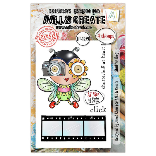 AALL & CREATE - A7 Stamps - Shutter Bug # 1279