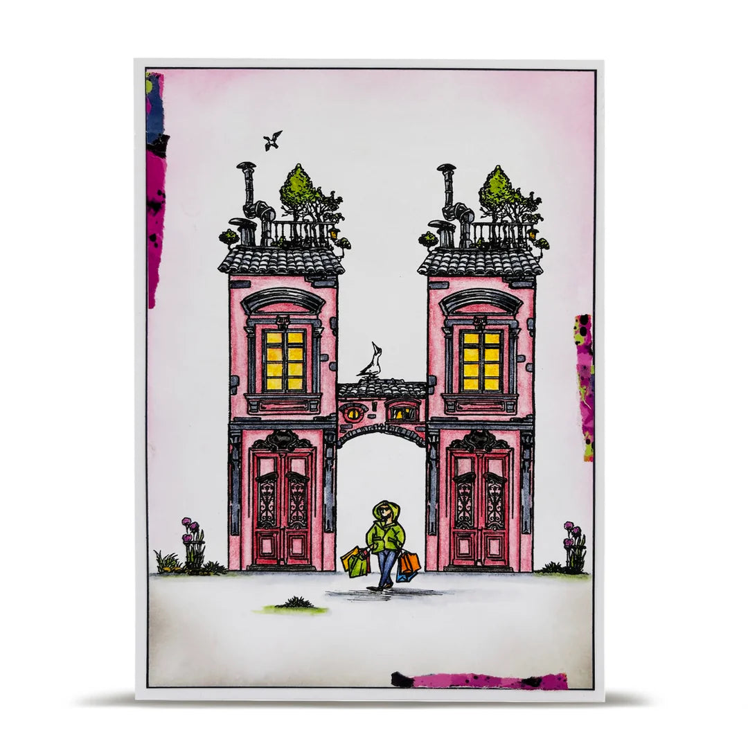 AALL & CREATE - A5 Stamps - Roofline Friends #1304