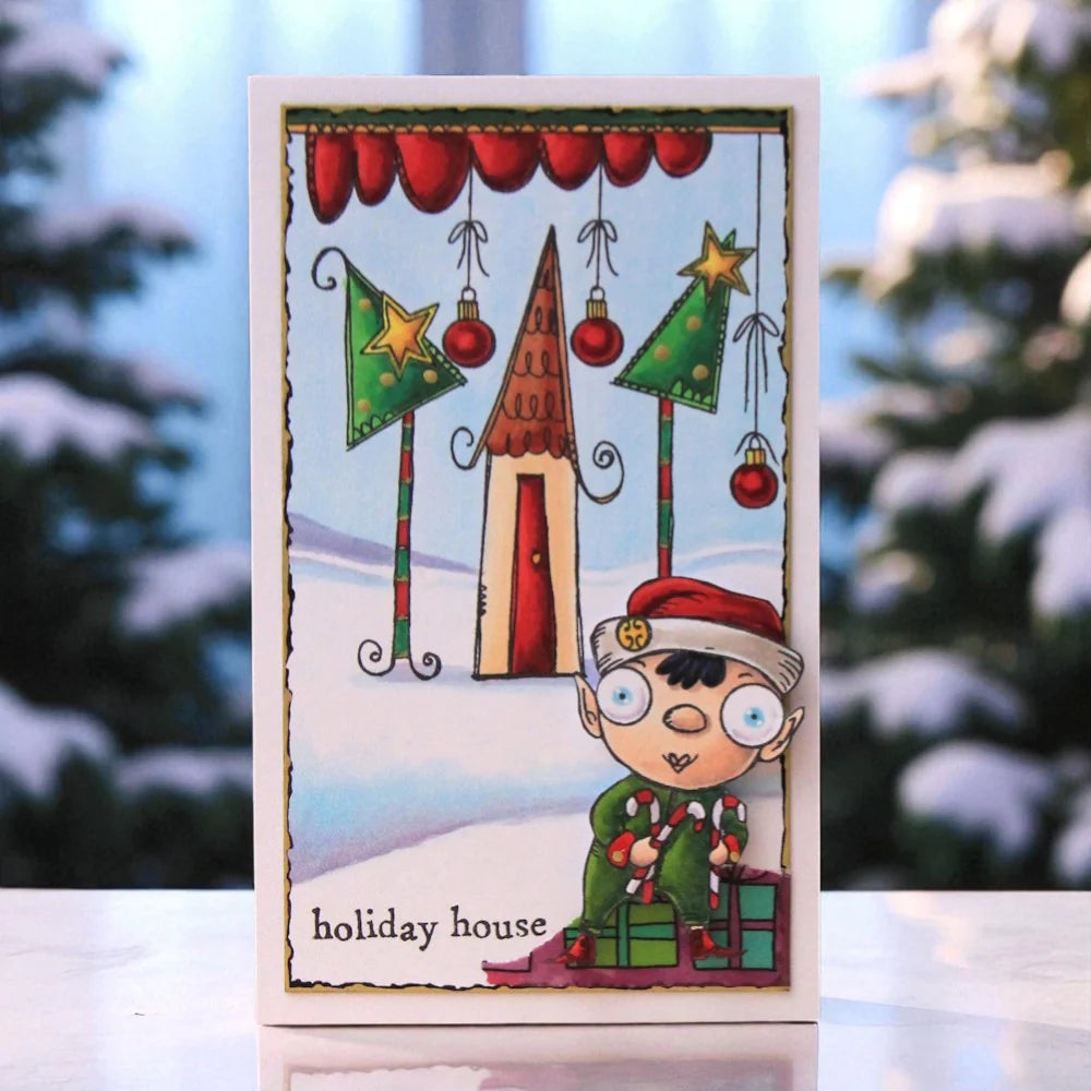 AALL & CREATE - A7 Stamps - Holiday House #1316