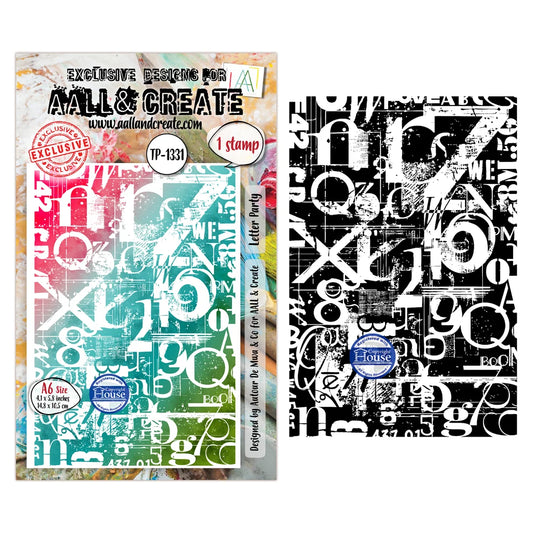 AALL & CREATE - A6 Stamps - Letter Party TP - 1331