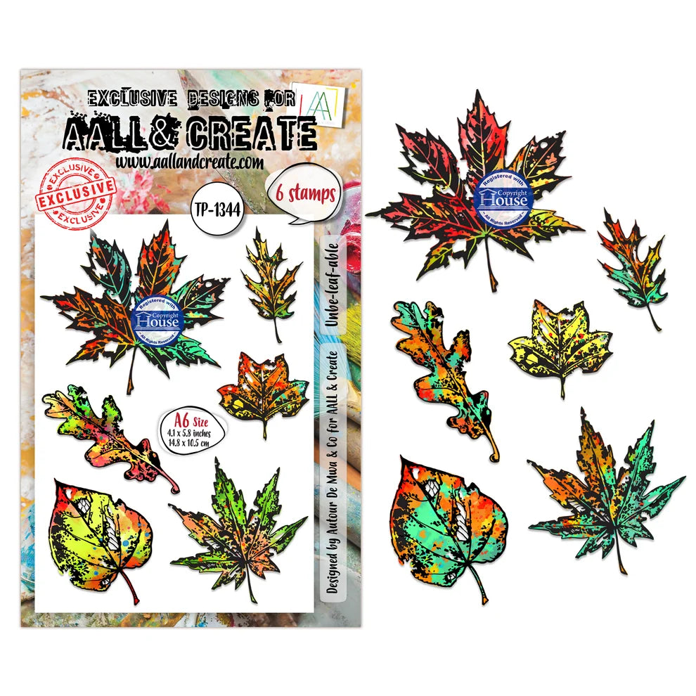 AALL & CREATE - A6 Stamps - Unbe-Leaf-Able TP - 1344